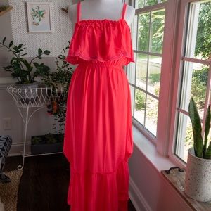 New Lilly Pulitzer Ruffled Maxi Dress, size small